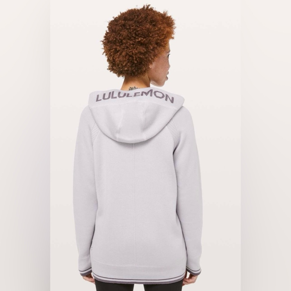 Lululemon Soothe Away Hoodie In Stargaze / Graphite Purple